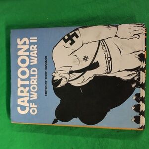 Cartoons of World War II Hardcover by Tony Husband